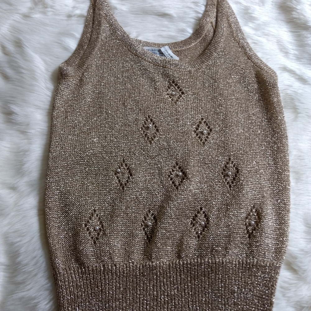 Coronia gold tank sz S